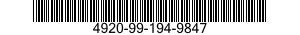 4920-99-194-9847  4920991949847 991949847