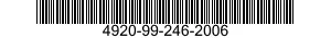 4920-99-246-2006 FIXTURE,AIRCRAFT MAINTENANCE 4920992462006 992462006