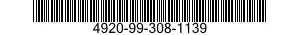 4920-99-308-1139 TOOL AND EQUIPMENT 4920993081139 993081139