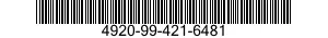 4920-99-421-6481 CABLE ASSEMBLY,SPECIAL PURPOSE,ELECTRICAL,BRANCHED 4920994216481 994216481