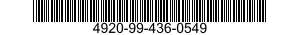 4920-99-436-0549 PANEL,COMPASS 4920994360549 994360549