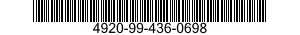 4920-99-436-0698  4920994360698 994360698
