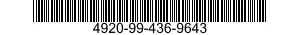 4920-99-436-9643  4920994369643 994369643