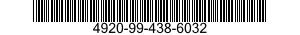 4920-99-438-6032  4920994386032 994386032