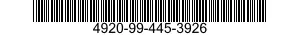 4920-99-445-3926  4920994453926 994453926