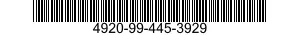 4920-99-445-3929  4920994453929 994453929