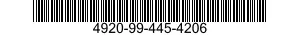 4920-99-445-4206  4920994454206 994454206