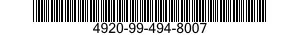 4920-99-494-8007 STAND,MAINTENANCE,AIRCRAFT COMPONENT 4920994948007 994948007