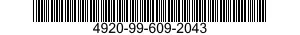 4920-99-609-2043  4920996092043 996092043
