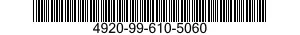 4920-99-610-5060  4920996105060 996105060
