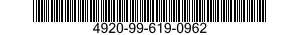 4920-99-619-0962  4920996190962 996190962