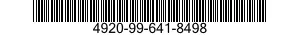 4920-99-641-8498  4920996418498 996418498