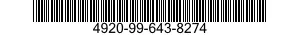 4920-99-643-8274  4920996438274 996438274