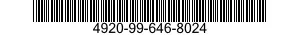 4920-99-646-8024 PLATE 4920996468024 996468024