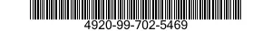 4920-99-702-5469 CABLE ASSEMBLY 4920997025469 997025469
