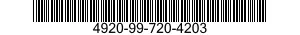 4920-99-720-4203 PANEL,ELECTRONIC CI 4920997204203 997204203