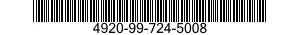 4920-99-724-5008  4920997245008 997245008