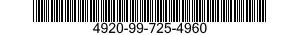 4920-99-725-4960 ASSEMBLY POST 4920997254960 997254960