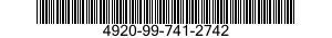 4920-99-741-2742 BLOCK,MOUNTING 4920997412742 997412742