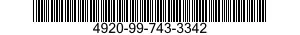 4920-99-743-3342 SUPPORT PLATE ASSEM 4920997433342 997433342