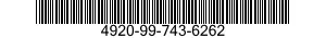 4920-99-743-6262 SCREW 4920997436262 997436262