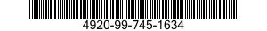 4920-99-745-1634  4920997451634 997451634