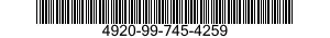 4920-99-745-4259 TEST SET,ACCU 4920997454259 997454259