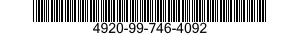 4920-99-746-4092 MOUNT,CABLE,UMBILIC 4920997464092 997464092