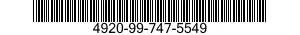 4920-99-747-5549  4920997475549 997475549