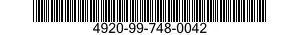 4920-99-748-0042 SPANNER,SETTING 4920997480042 997480042
