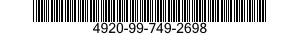4920-99-749-2698  4920997492698 997492698