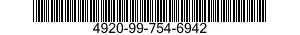 4920-99-754-6942  4920997546942 997546942