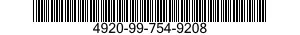 4920-99-754-9208  4920997549208 997549208
