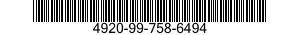 4920-99-758-6494  4920997586494 997586494