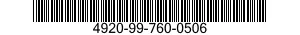 4920-99-760-0506  4920997600506 997600506