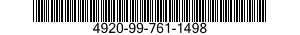 4920-99-761-1498 CABLE ASSEMBLY.ELEC 4920997611498 997611498