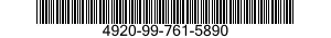 4920-99-761-5890  4920997615890 997615890