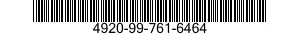 4920-99-761-6464  4920997616464 997616464