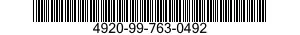 4920-99-763-0492  4920997630492 997630492