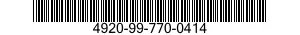 4920-99-770-0414  4920997700414 997700414