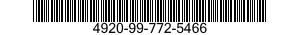 4920-99-772-5466  4920997725466 997725466