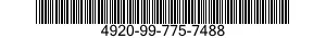 4920-99-775-7488 PROGRAMME CHANGE 4920997757488 997757488