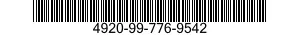 4920-99-776-9542 CABLE ASSEMBLY,SPECIAL 4920997769542 997769542