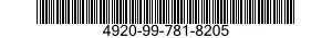 4920-99-781-8205  4920997818205 997818205