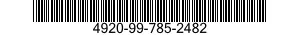 4920-99-785-2482  4920997852482 997852482