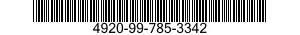 4920-99-785-3342  4920997853342 997853342