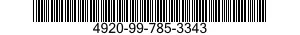 4920-99-785-3343  4920997853343 997853343