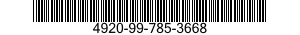 4920-99-785-3668  4920997853668 997853668