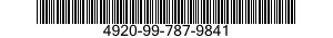 4920-99-787-9841  4920997879841 997879841