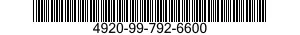 4920-99-792-6600 PLATE,SUPPORT 4920997926600 997926600